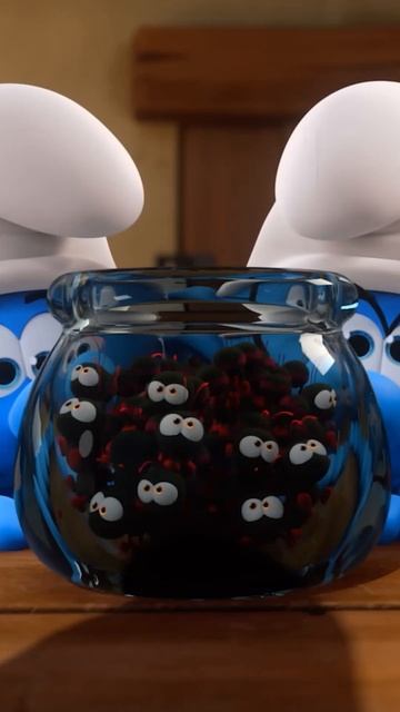 Папа Смурф варит волшебные зелья! The Smurfs | #shorts смотреть онлайн