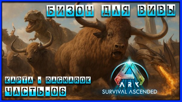 ARK Survival Ascended Бизон для Вивы