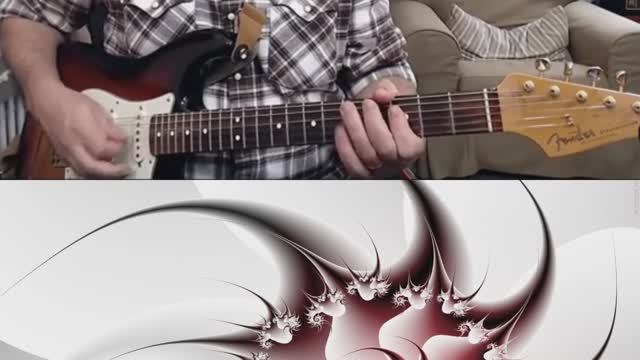 Funky Blues in Gm(guitar cover,tab,backing track) смотреть онлайн