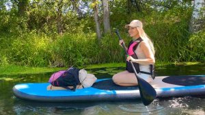 СПЛАВ ПО РЕКЕ СУРА/ПЯТЬ ЧАСОВ В ПУТИ/НАШЛИ ХИЖИНУ В ЛЕСУ