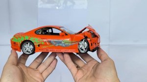 Я Разбил Toyota Supra из Форсажа. Краш Тест в масштабе