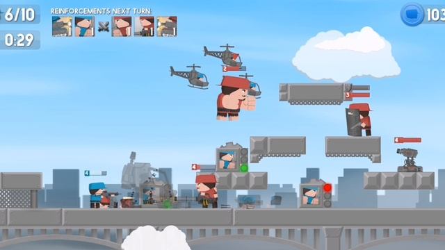 Играю с Гришей в мультиплеере в Clone Armies.