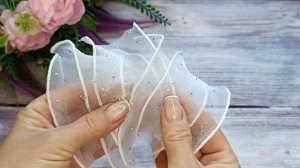 НЕВЕРОЯТНО пышные банты/ белые банты на 1 сентября.