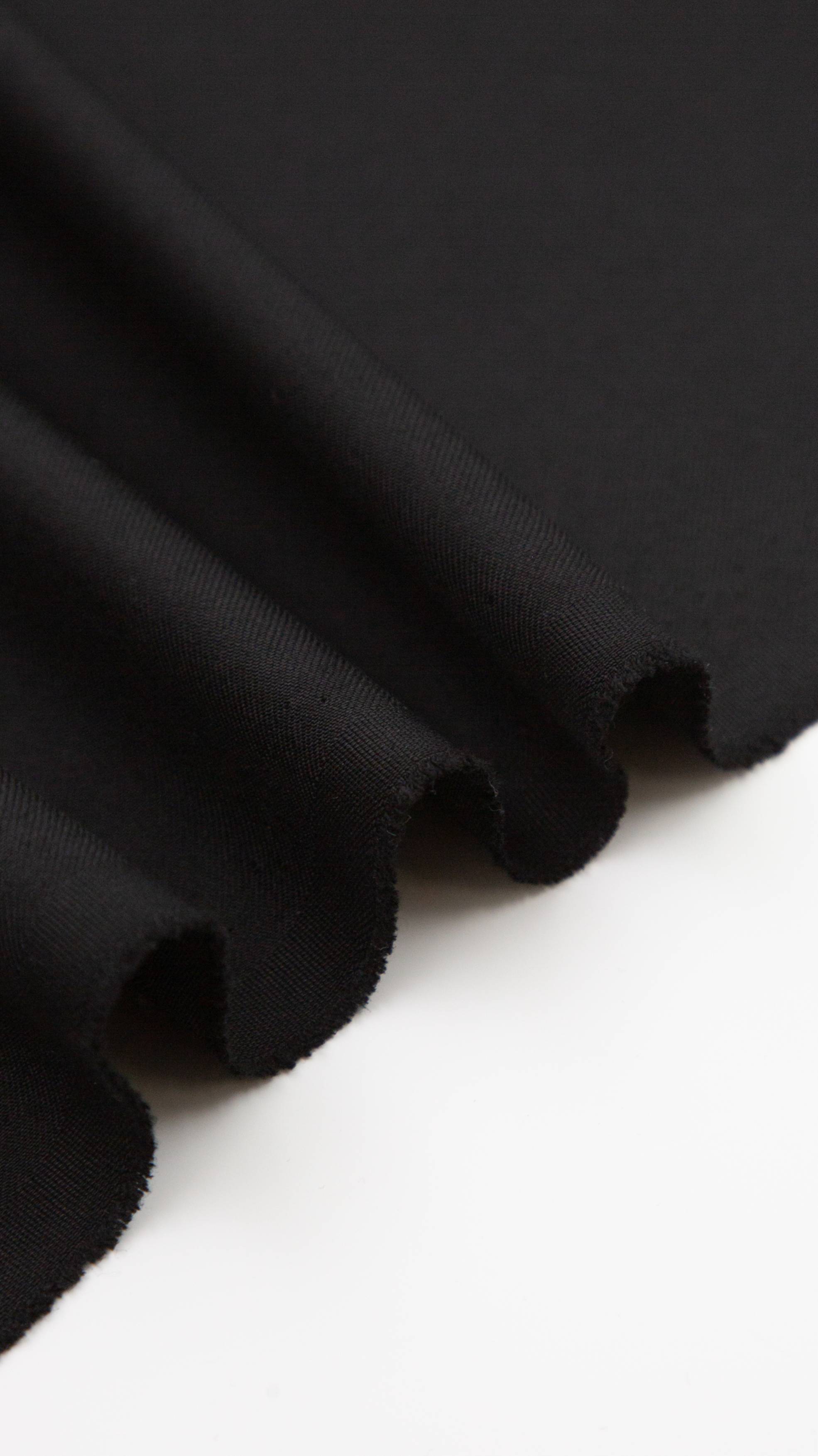 20518 Костюмная ткань Чёрная, 240 гр/м2, 150 см смотреть онлайн