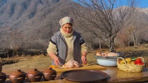 Цыплята-Гриль Азербайджанская Кухня Деревенская Кухня  Рецепты