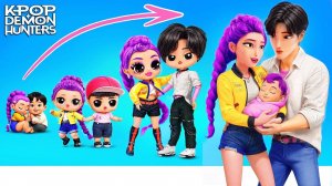 KPop - Охотницы на Демонов взрослеют! Поделки для кукол ЛОЛ