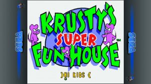 Прохождение Krusty’s Fun House part 2 (Sega) 1992