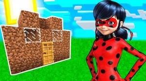 ВСТРЕТИЛ ЛЕДИ БАГ И ПОСТРОИЛ ЕЙ ДОМ В МАЙНКРАФТ