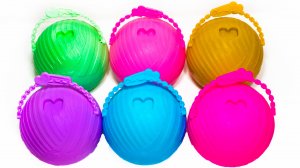 Учим Цвета БОЛЬШИЕ СЮРПРИЗЫ С ИГРУШКАМИ - Смешарики Фиксики Маша и Медведь Принцессы