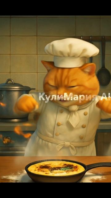 Кот-кулинар против яичницы смотреть онлайн