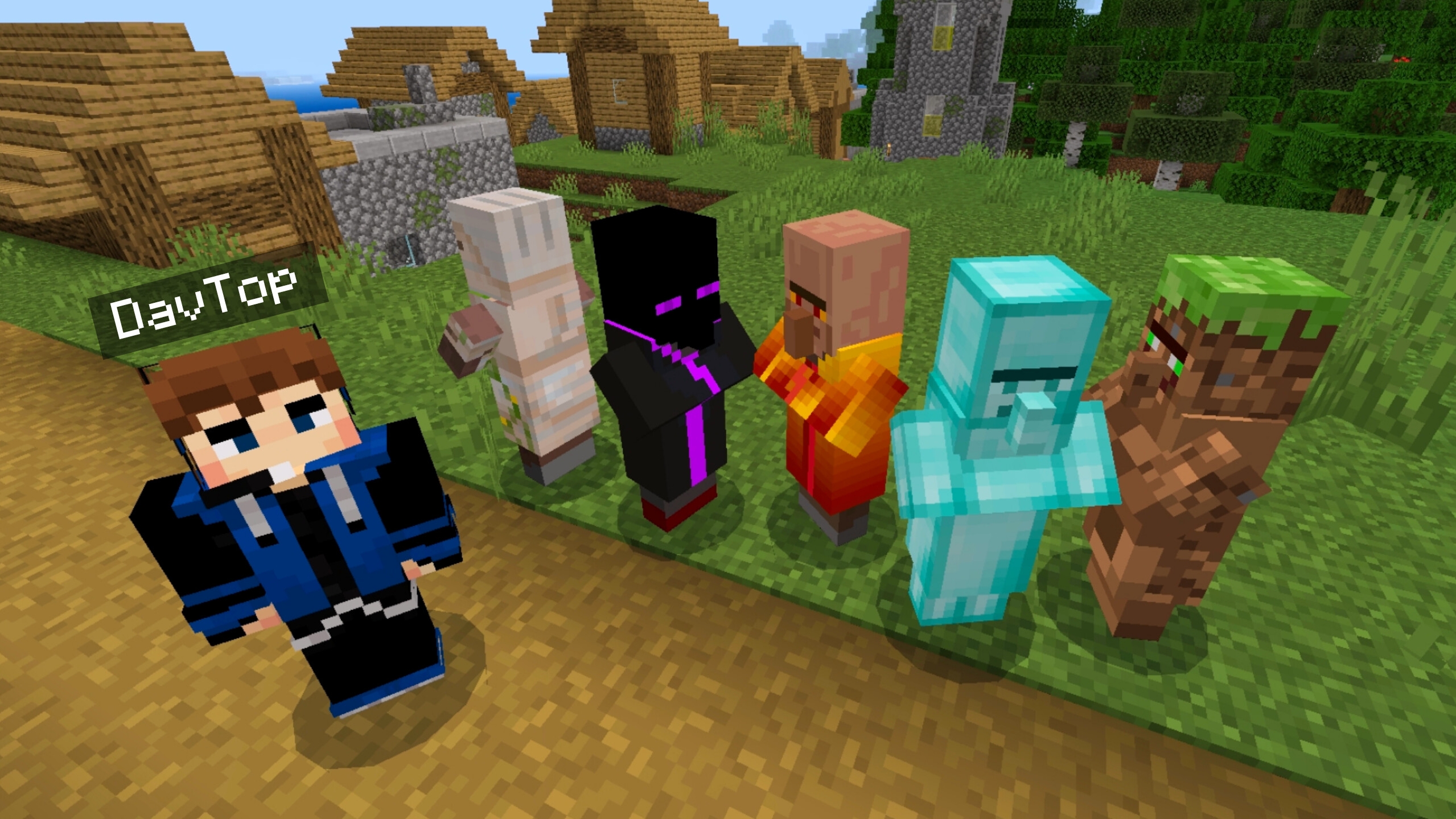 🤩Я ДОБАВИЛ НОВЫХ ДЕРЕВЕНСКИХ ЖИТЕЛЕЙ В МАЙНКРАФТ ПЕ!!! смотреть онлайн