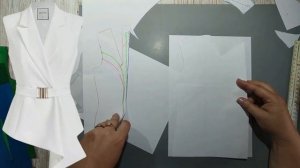 Моделирование. Эксклюзивный стильный вариант. Выкройка № 1781.