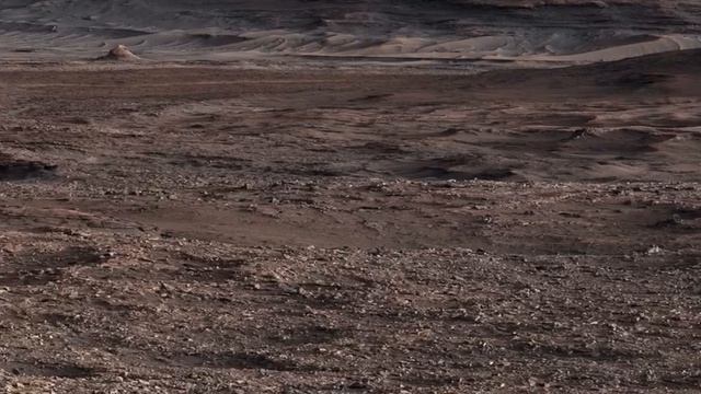 Марсианские «паутины» под прицелом марсохода Curiosity.