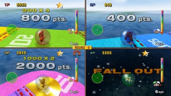 Super Monkey Ball 2: Monkey Target 2 [GameCube] 4 player