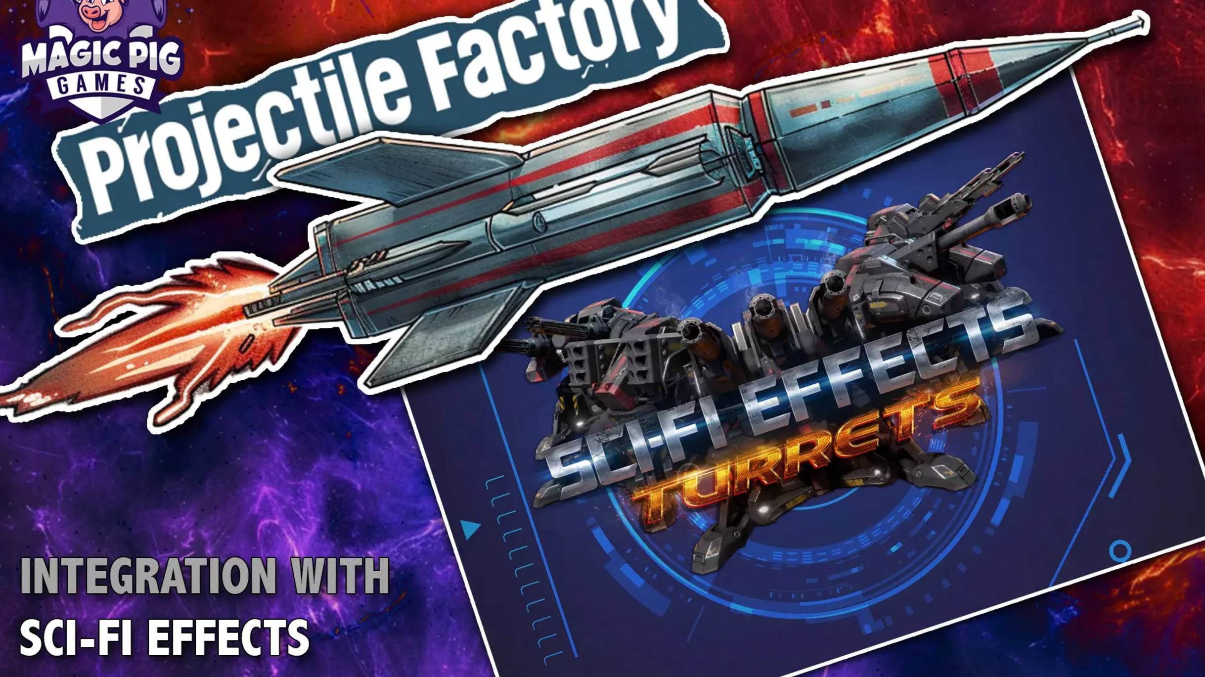 Asset Unity - Projectile Factory for Sci-Fi Effects by FORGE3D смотреть онлайн