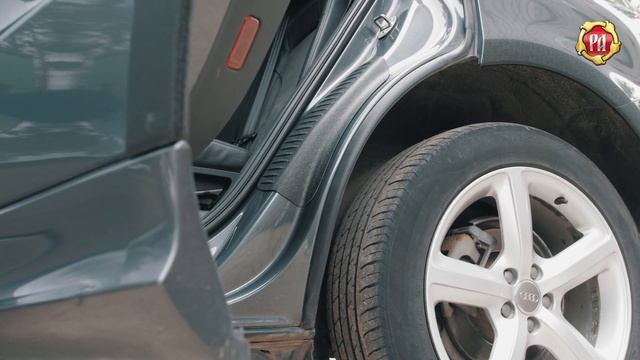 Накладки на внутренние части задних арок Audi Q5 (russ-artel.ru)