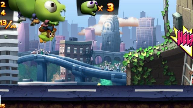 играю в Zombie Tsunami часть 2