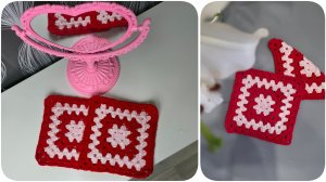 Бабушкин квадрат крючком .Подробный МК для начинающих. Вязание крючком.