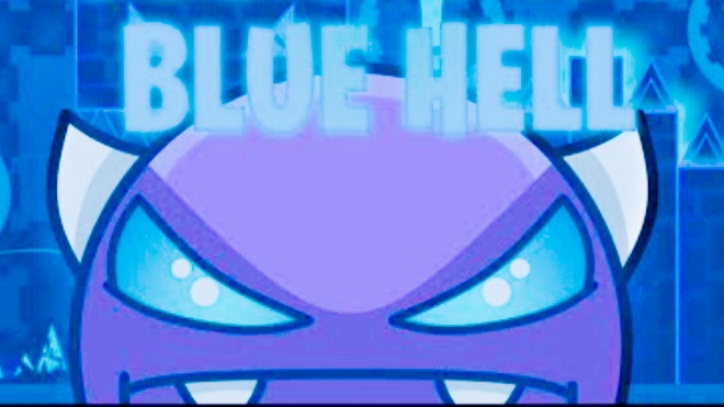 Geometry Dash. Blue Hell by LaZye (старая запись) смотреть онлайн