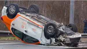 Аварии и ДТП НА ДОРОГАХ — не уступил и получил подборка на видео регистратор