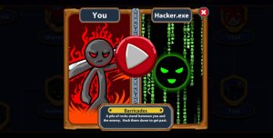 Stick war legacy новый пламенный скин против турнира на сложности «невозможно»