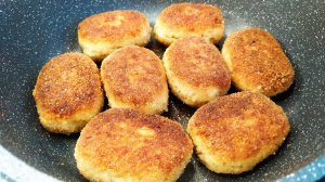 Котлеты из щуки на сковороде (можно из любой рыбы)