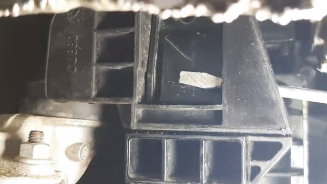 Vito W447 снятие, демонтаж интеркулера