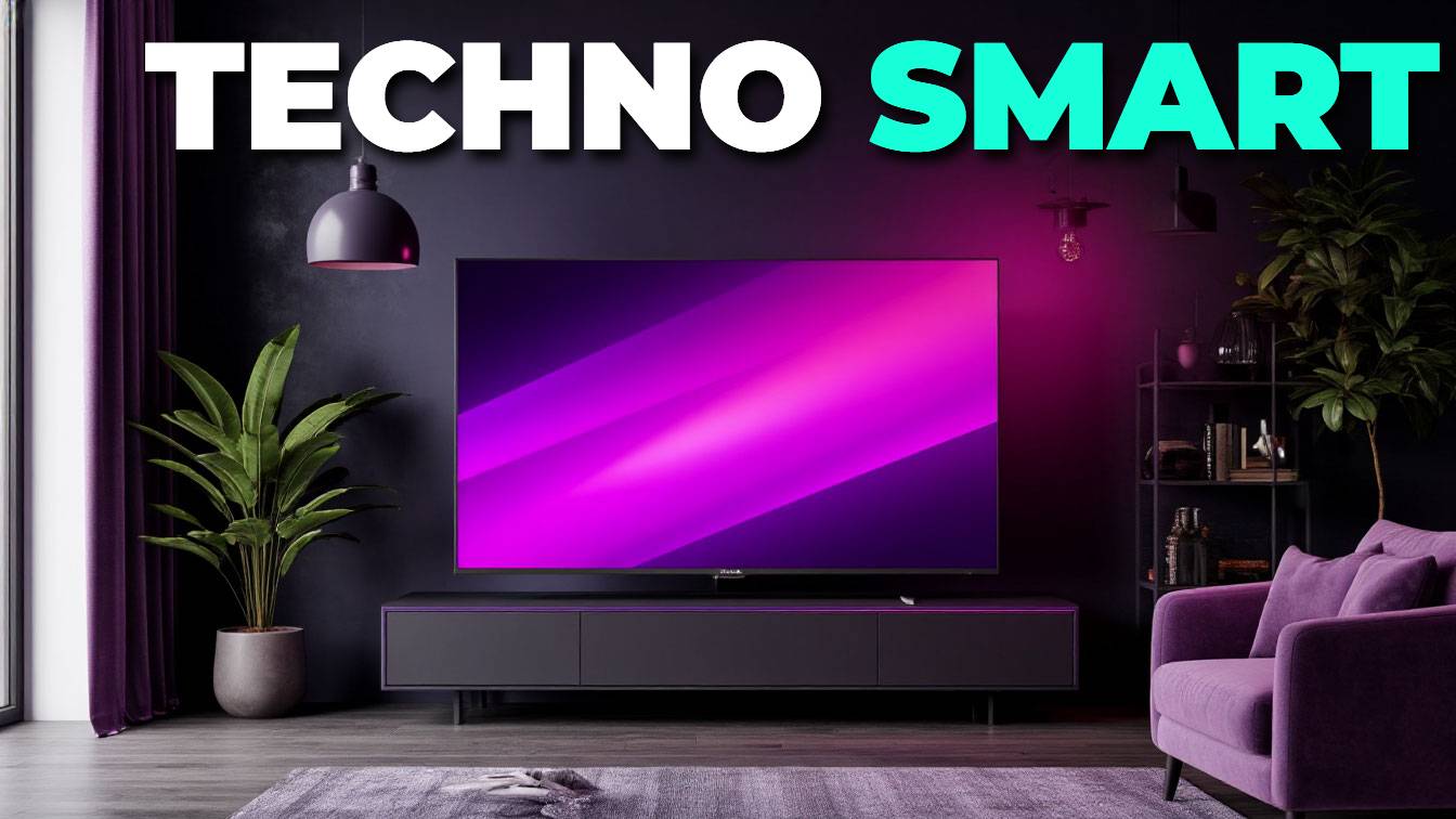 📺 Techno Smart 55" — большой экран и умные функции в одном стильном телевизоре! 🌟