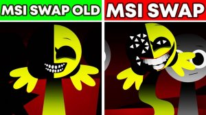 🔄 INCREDIBOX SPRUNKI | MSI SWAP RETEXTURED: OLD vs NEW – КТО ЛУЧШЕ? ✨