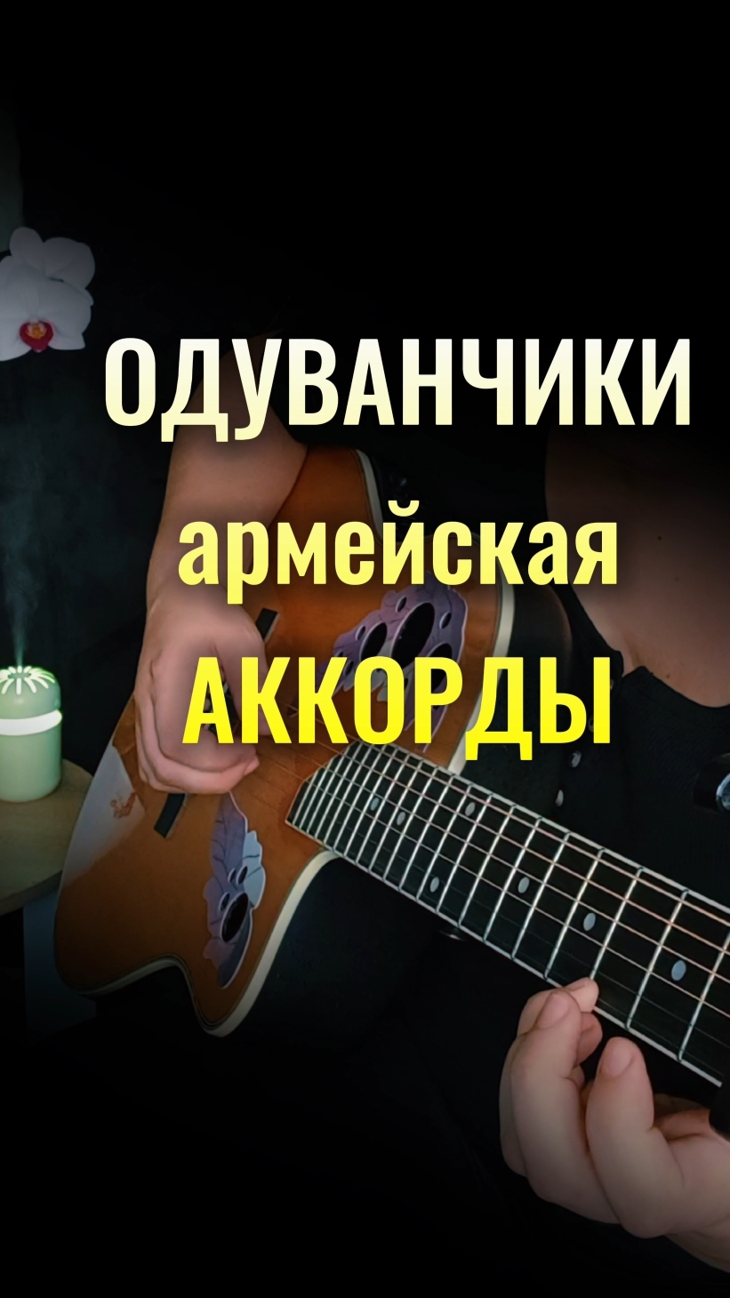 ОДУВАНЧИКИ (за ВДВ) | на гитаре аккорды
