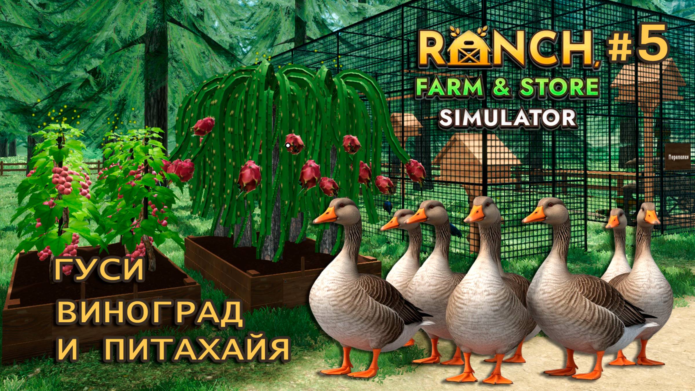 МЕНЯЕМ УТОК НА ГУСЕЙ ӏ Ranch Farm and Store Simulator #5