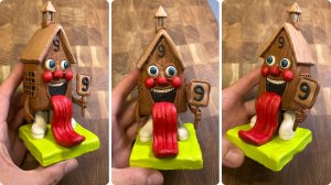 La Esok Sekolah брайнрот мем из пластилина