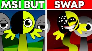 ⚠️ INCREDIBOX SPRUNKI | MSI SWAP RETEXTURED (NEW MOD!) – ШОК-РЕДИЗАЙН! 😱