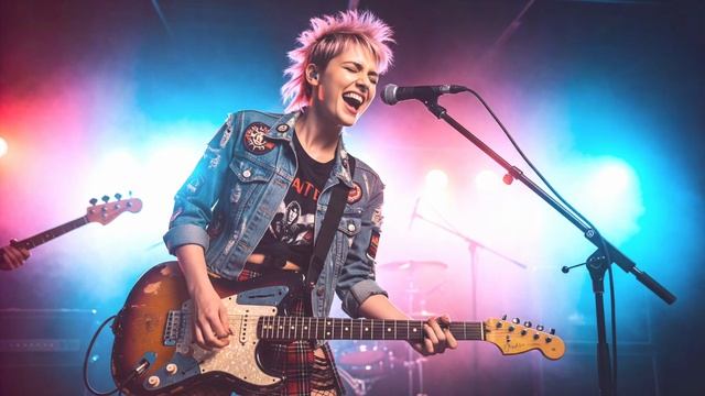 Иисус - Мой царь, моя радость и сила [Upbeat praise, joyful female vocals, techno punk]