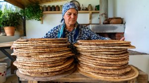 Как Мы Готовим Настоящий Лезгинский Хлеб