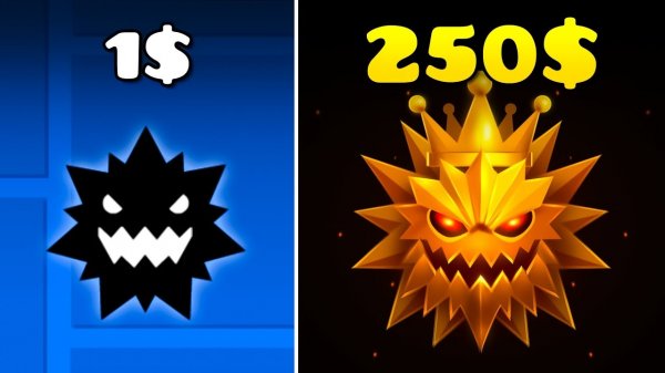 RetroMan: Дуэль за 1$ vs 250$ в Geometry Dash