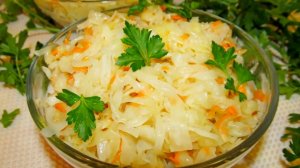 С этими добавками она очень ароматная. Вкус бабушкиной капусты, помню его с детства.