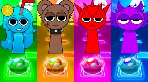 Спрунки 183 уровень - Мультики про Спрунке | МУЛЬТФИЛЬМЫ SPRUNKI в Tiles Hop