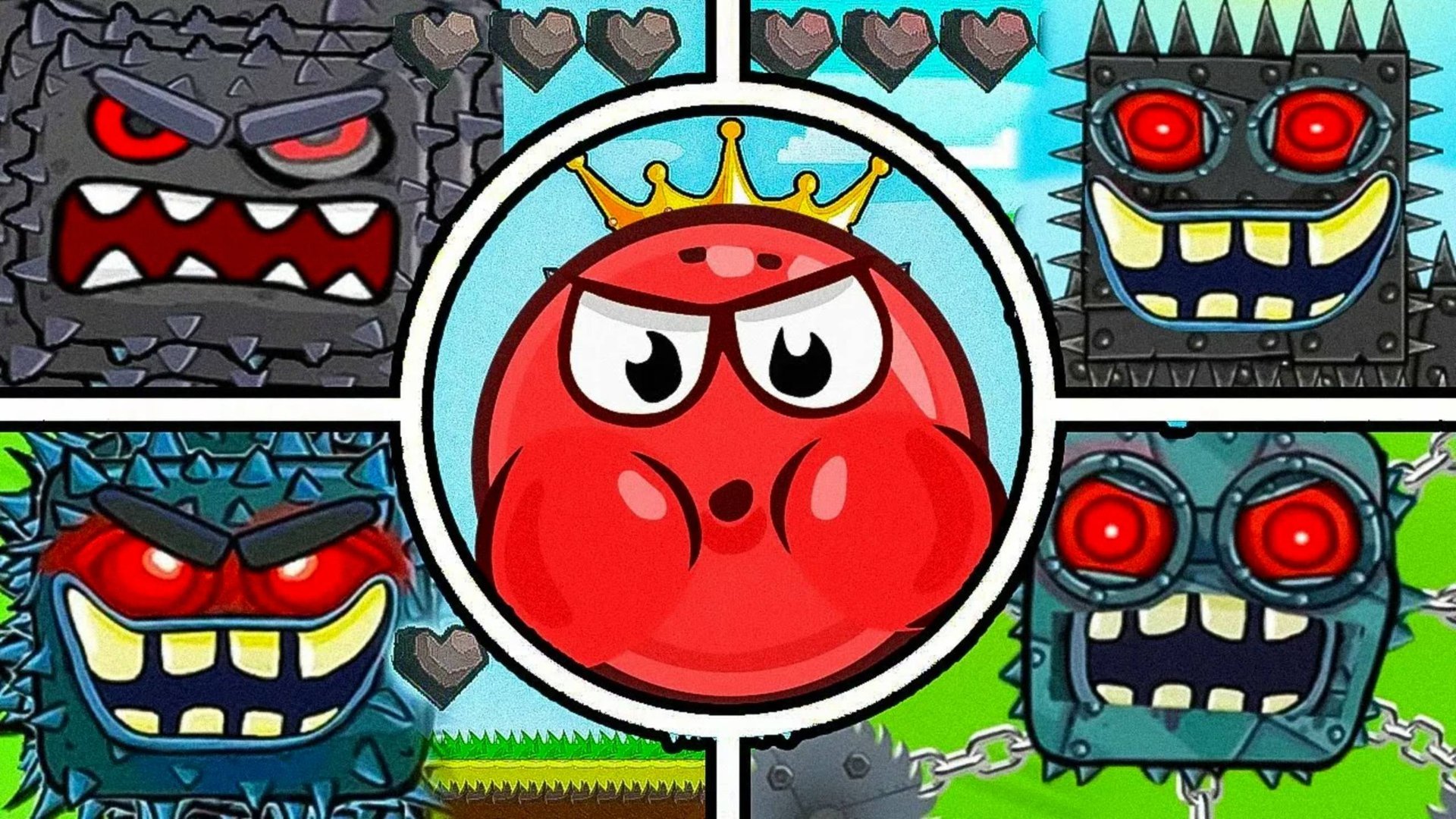 Мультик для Детей Приключения Красного Шара РазвивающиЙ 2 смотреть онлайн