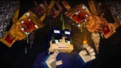 НЕПРАВИЛЬНЫЕ ЛЕТУЧИЕ МЫШИ- Страшилки Minecraft смотреть онлайн