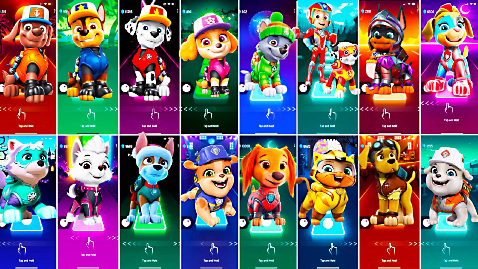 Paw Patrol All Video Megamix ROCKY VS CHASE VS MARSHALL VS SKYE VS ROCKY VS CLAW VS ELLA смотреть онлайн