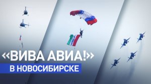 С участием «Стрижей» и «Витязей»: в Новосибирске проходит авиационный фестиваль «Вива Авиа!»