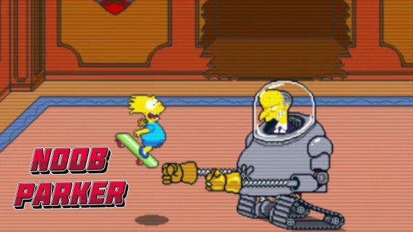 The Simpsons - Bart 1991 4K ретро аркада