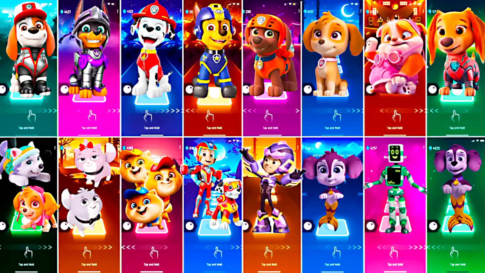 Paw Patrol All Video Megamix AL VS CLAW VS MARSHALL VS CHASE VS ZUMA VS SKYE VS RUBBLE смотреть онлайн
