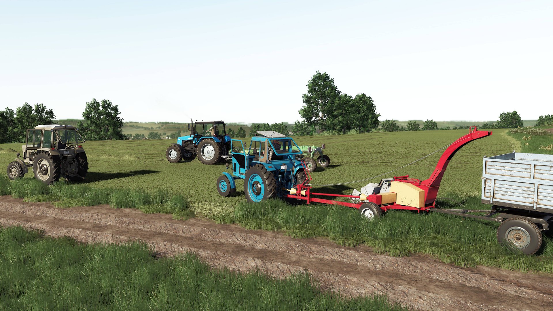 Заготовка кормов МТЗ-80/82/1221, Т-150К FS25 смотреть онлайн