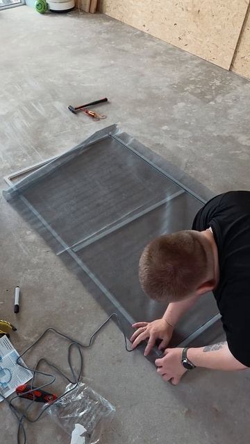 Сборка и установка москитной сетки своими руками! #diy