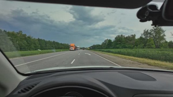 Ч1 - ПОЕЗДКА НА МОРЕ . ЕДЕМ ПО БЕСПЛАТНОЙ М4 В ВИТЯЗЕВО АНАПА