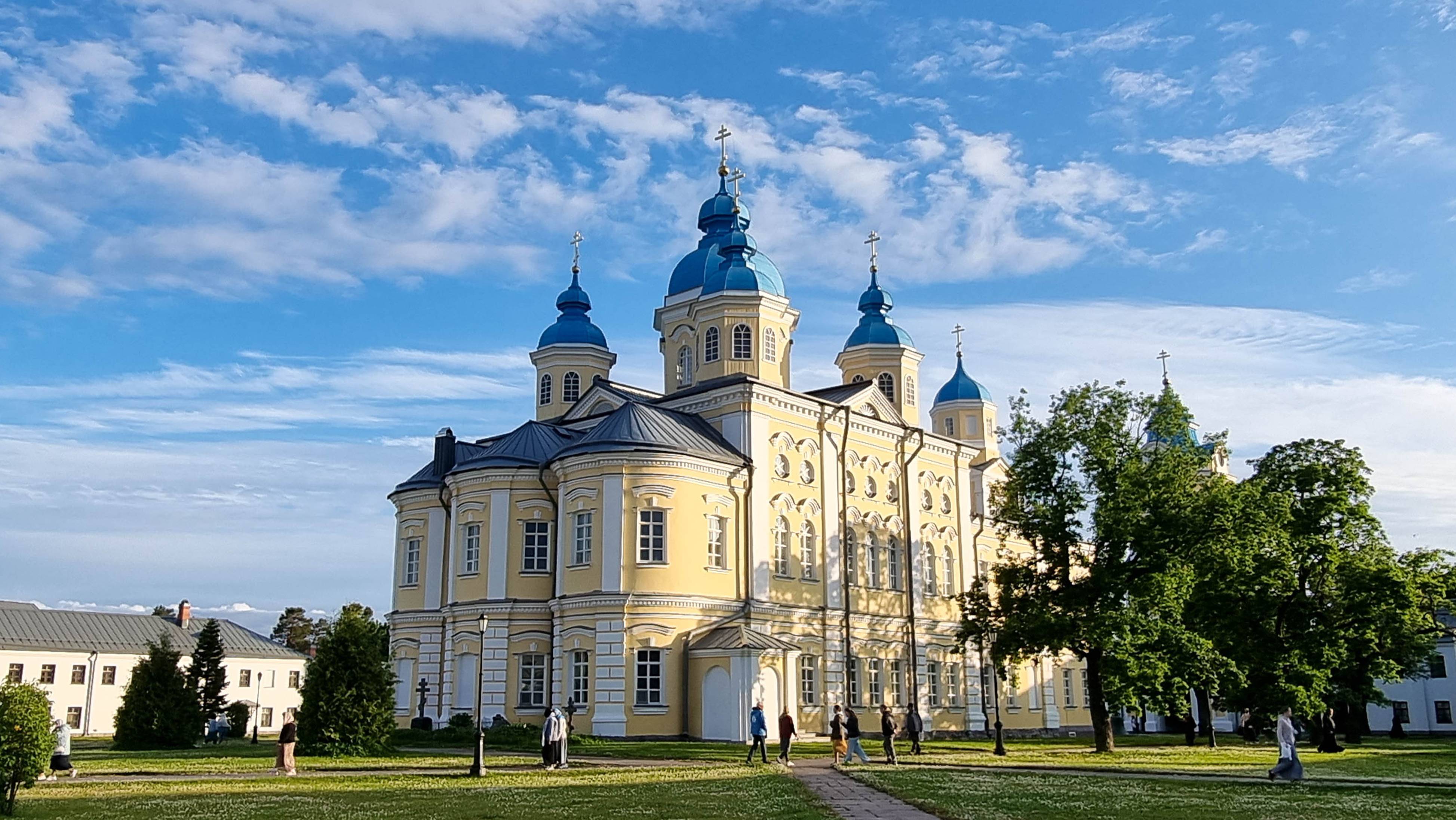 Коневский Рождество-Богородичный мужской монастырь. Ленинградская обл. 5.07.2025г. смотреть онлайн