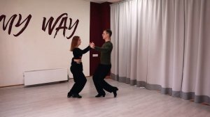 Совместное движение пары в бальных танцах - упражнения на совместность