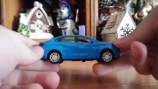 Шикарная модель машины Лада Веста от фирмы автогранд. Очень интересный видос про машинки модельки.